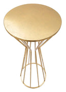 Porta Telefono Stick Glam Ø38x100 cm in Ferro Oro