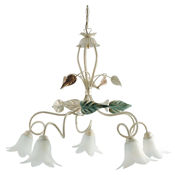 Kronleuchter 5xE14 Antik Strohglas E-Energy Giorgia prezzo