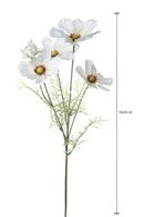 Set 8 Fiori Artificiali Iris 60 cm per 3 Fiori 