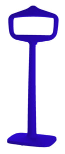 Appendiabiti Porta Abiti da Esterno 48x117 cm in Resina Arkema Bobo Blu