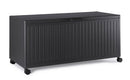 Baule Contenitore da Esterno 164,8x72x70h cm Apertura Facile e Ruote in Alluminio Ocean M Antracite 