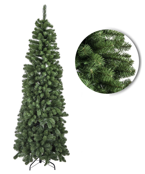 Künstlicher Weihnachtsbaum 1217 Äste cm Ø84xh240 monte Vettore slim grün prezzo
