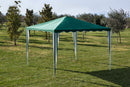 Gazebo da Giardino in Acciaio 3x3m Bauer Verde