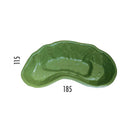 Laghetto Artificiale da Giardino 185x115x36 cm in Polietilene 270 Litri Verde