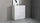 Credenza 2 Ante 120x44x126 cm Pongo 2A Bianco Lucido