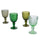 Set mit 4 Syrah Greenery Gläsern in Villa d'Este Home Tivoli Green Glass