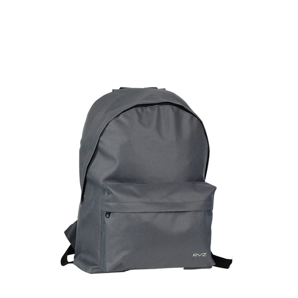 Zaino in Poliestere con Tasca Frontale e Spallacci Imbottiti Ravizzoni Madrid Grigio sconto