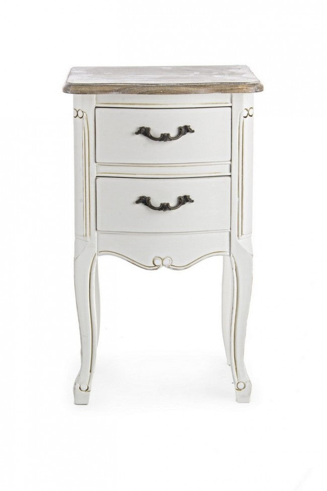 Cassettiera 2 Cassetti Justine in Legno