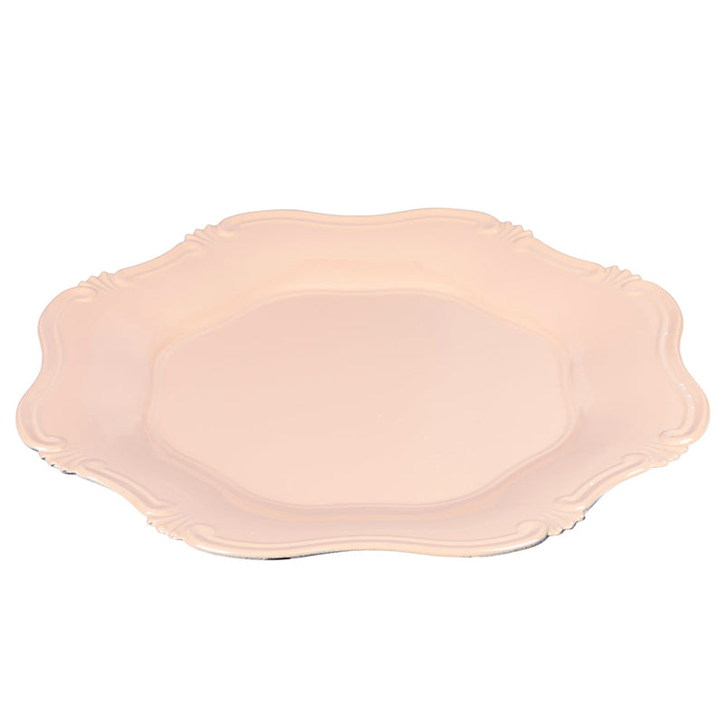 Set 4 Sottopiati Ø33 cm  in Plastica VdE Tivoli 1996 Hippy 