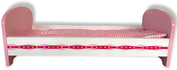 sconto Puppenbett 43x20x15 cm in Holz