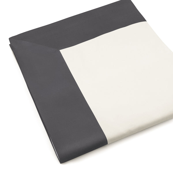 Set aus Oberlaken und Kissenbezügen aus Satin Mitera Diamond Grisaille in verschiedenen Größen online