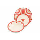 Servizio Piatti 18 Pezzi in Gres Villa d'Este Valentine