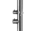 Doccia da Giardino 228,9x18x25 cm con Miscelatore e Doccetta Sined Alghero Inox