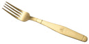 Set Posate 16 Pezzi in Finitura Oro Opaco