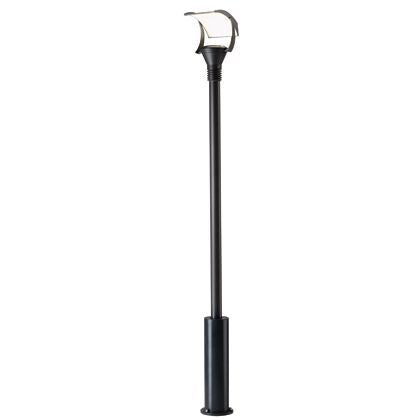 prezzo Große Stangenlampe für Garten Farbe Grau für Outdoor Line Sail Livos