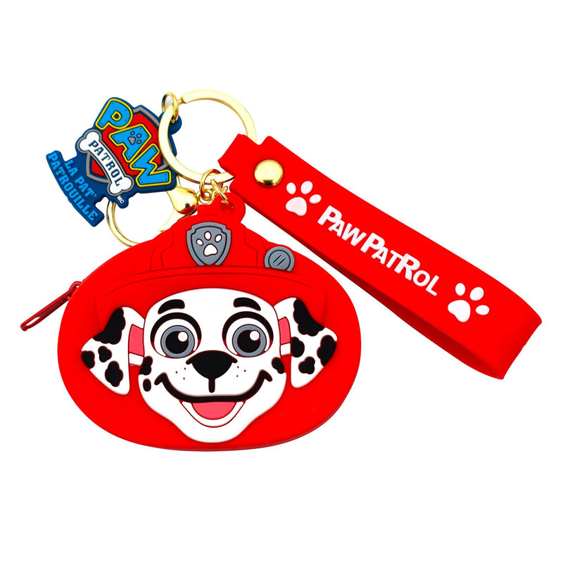 Set 24 Portamonete per Bambini in Silicone Paw Patrol Rosa Blu e Rosso