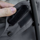 Passeggino per Cani Pieghevole 82x47x97 cm con Borsa e 2 Guinzagli Grigio e Nero   