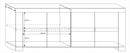 Credenza Mobile da Salotto 4 Porte 210x50x82cm TFT  Eos Quercia