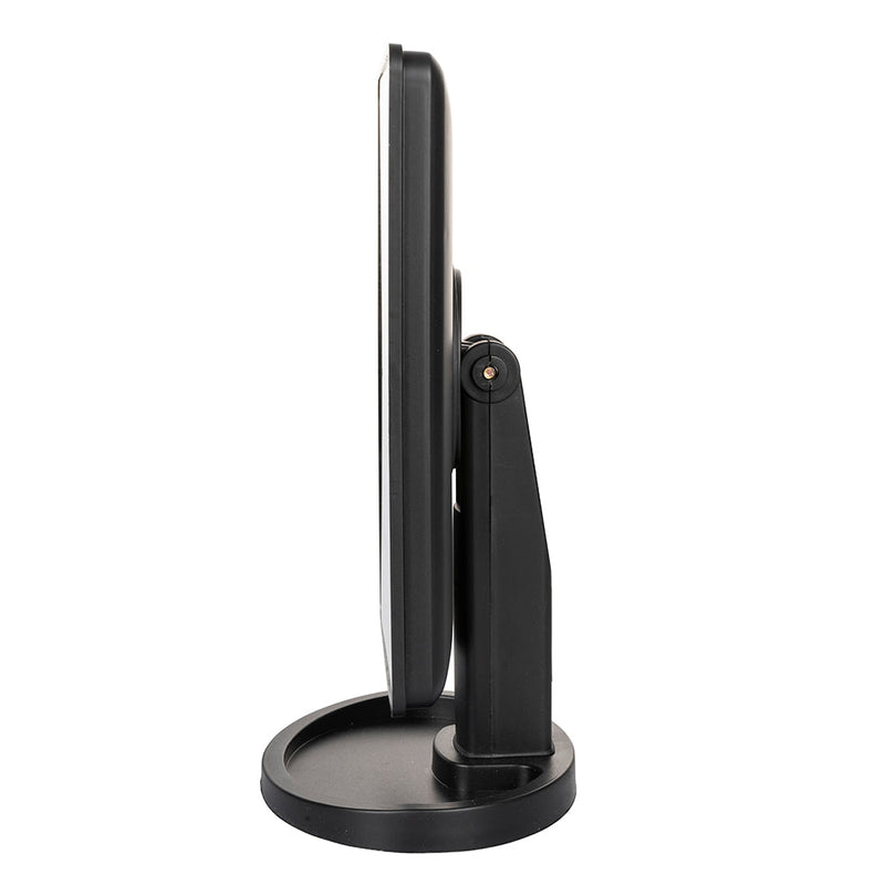 Specchio da Tavolo con LED per Trucco Make-Up Kooper  Nero