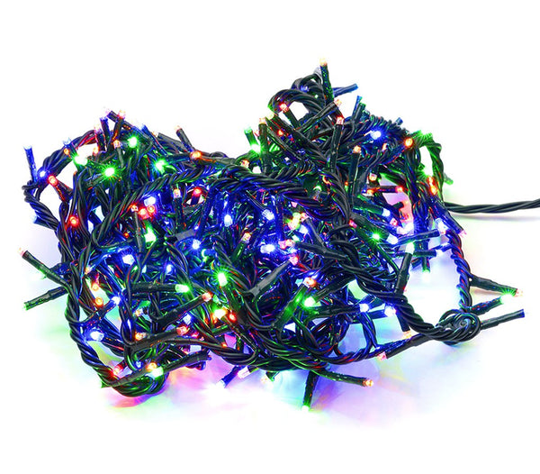 Mehrfarbige Weihnachtsglühwürmchen 240 LEDs 8 Lichtspiele 11,56 Meter sconto