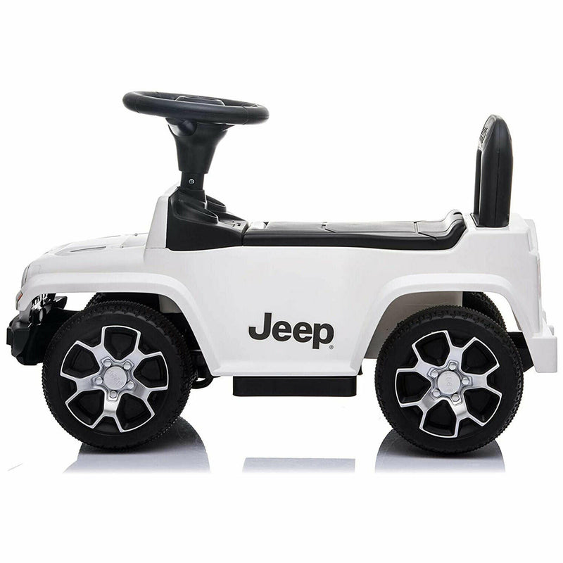 Macchina Cavalcabile per Bambini con Licenza Jeep Rubicon Bianca