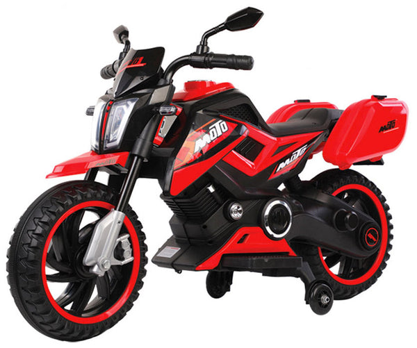 Elektrisches Motorrad für Kinder 12V Kidfun Arias Red online