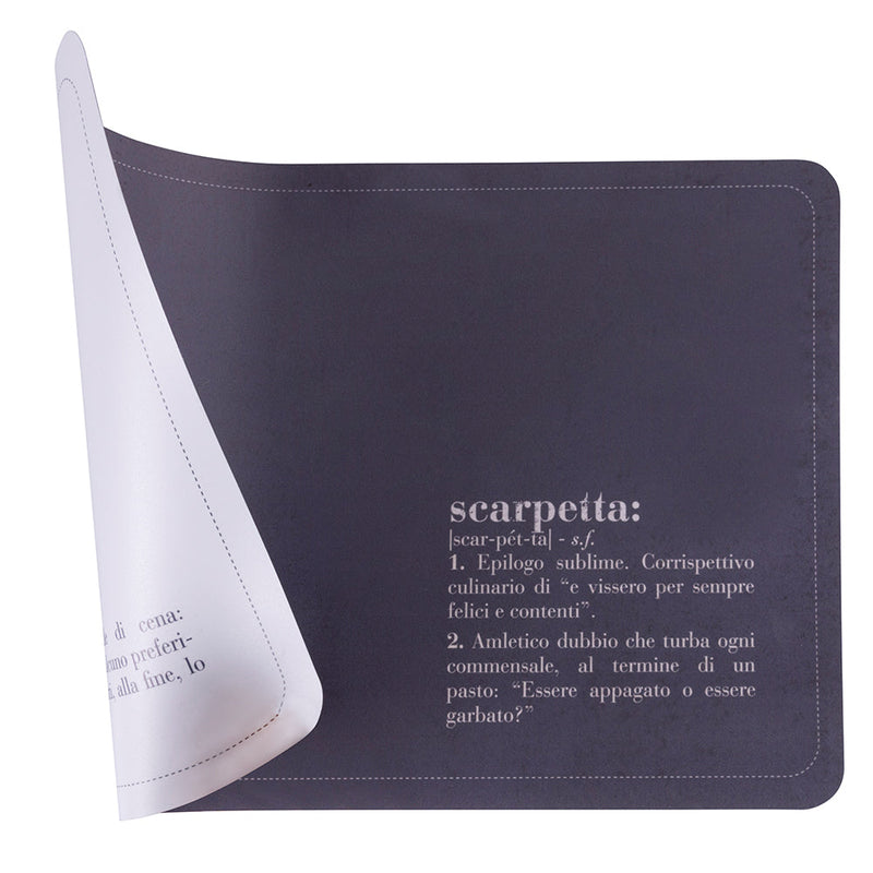 Set 6 Tovagliette Double Face 45x30 cm in PVC VdE Tivoli 1996 