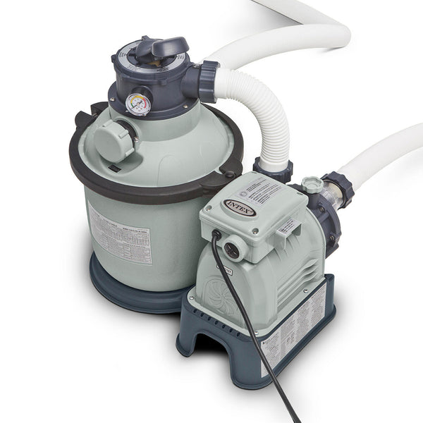 sconto Sandpumpe für Schwimmbäder 4500 L/h Motor 0,25 PS 220V Intex