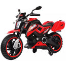 Moto Elettrica per Bambini 12V Motocross Enduro Rossa