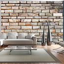 Fotomurale - Rompicapo Di Mattoni Carta Da Parato Erroi