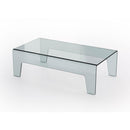 Tavolo in Vetro H40x60x120cm Itamoby Bridge Trasparente 