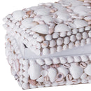 Set 2 Scatole Rett Decori Conchiglie 30 cm