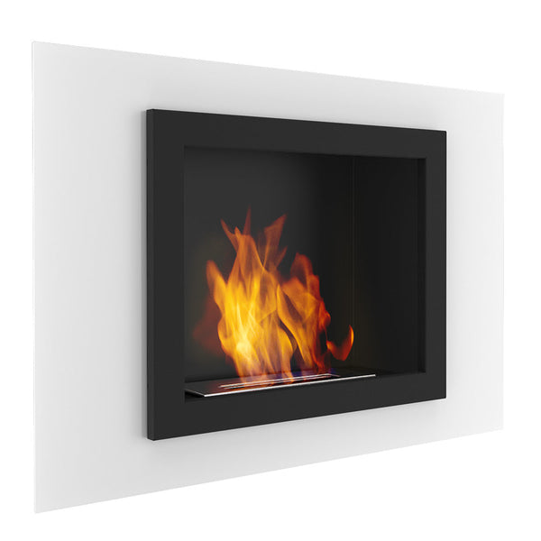 Bioethanol Wandkamin 90x63 cm Flig Indianapolis Weiß online