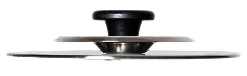 Coperchio Magico Antiodore Ventur Magic in Acciaio Inox Pomolo Nero Varie Misure
