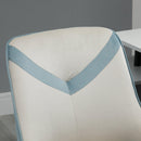 Sedia Poltrona Operativa da Ufficio in Tessuto  Beige