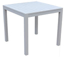 Tavolo da Giardino in Alluminio Sullivan Bianco Varie Misure
