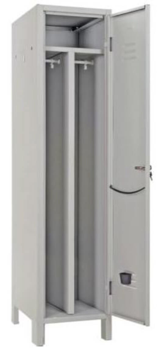 Schmutziges sauberes Metallschließfach 1 Platz Flachdach Fadi sconto