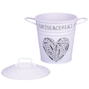 Secchiello per Farine e Cereali 13x13 cm  in Metallo VdE Tivoli 1996 Daily