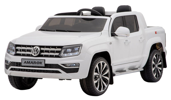Elektroauto für Kinder 2 Sitze 12V Volkswagen Amarok Weiß prezzo