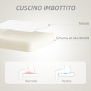 Sedia da Ufficio 45x56x78-88 cm con Schienale a Cuore in Velluto Teddy e Plastica Bianco  