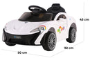 Macchina Elettrica per Bambini 6V Miller e-Start Bianca