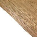 Tavolo Allungabile 180/280x90 cm Svalen Rovere Scortecciato Gambe Antracite      