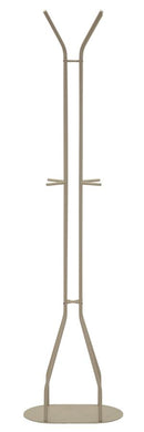 Appendiabiti Saturno Tortora 45x28x178 cm in Metallo Grigio tortora      