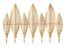 Appendiabiti Long Leaf 65x42,5x6 cm in Ferro 