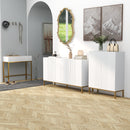 Mobile Scarpiera per 15-20 Paia di Scarpe 72x31,5x95 cm Ripiani Regolabili e Chiusura Ammortizzata Bianco