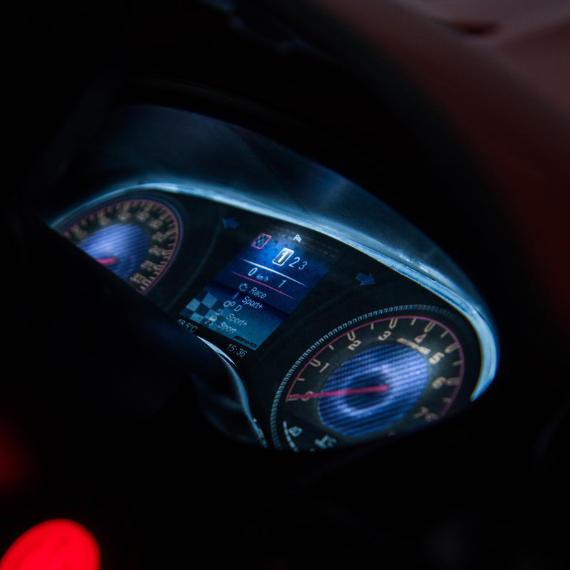 Macchina Elettrica per Bambini 12V con Licenza Mercedes GTR AMG Rossa