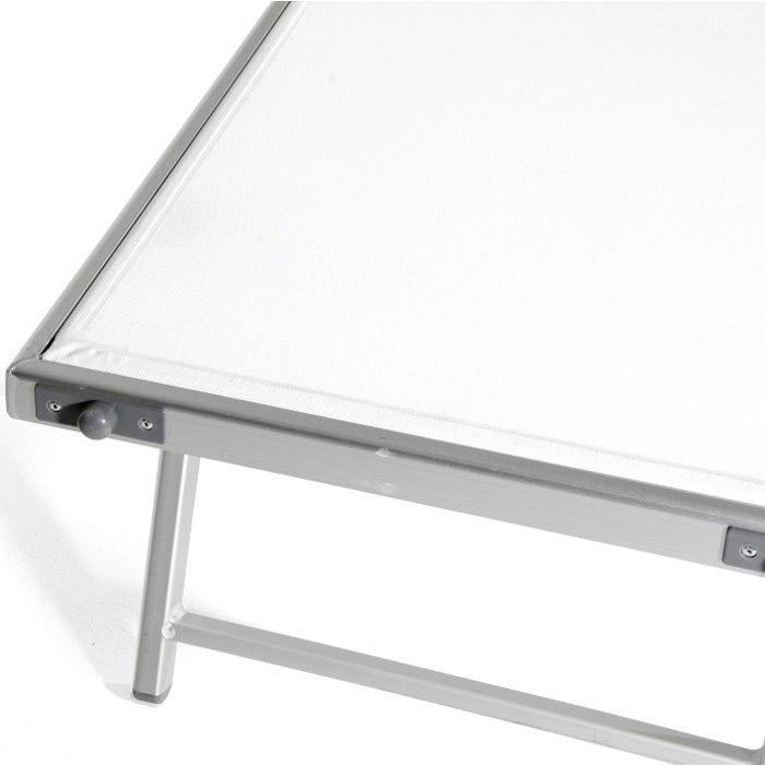 Set 2 Lettini Prendisole da Giardino in Alluminio Bertozzi Rimini Blu