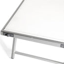 Set 2 Lettini Prendisole da Giardino in Alluminio Bertozzi Rimini Grigi