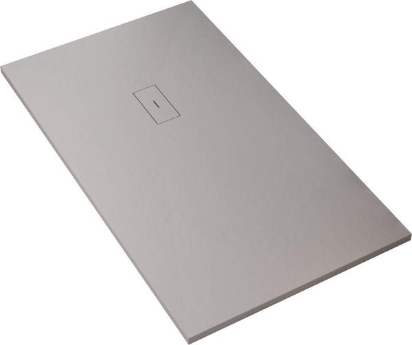 sconto Duschwanne aus hellgrauem Bonussi-Manilastein, verschiedene Größen