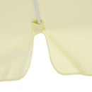 Ombrellone da Giardino da 248x248x250 cm in Alluminio Metallo e Poliestere Bianco Beige 